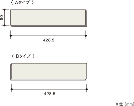 平面図 | 朝日ウッドテック 非住宅フローリング MESSAGE(メッセージ)