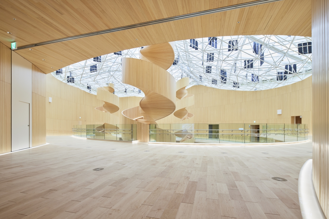 大阪・関西万博2025 大阪ヘルスケアパビリオン | 朝日ウッドテック 非住宅フローリング MESSAGE(メッセージ)