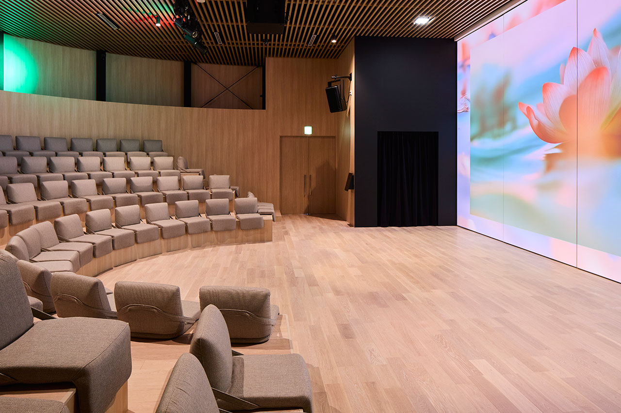 大阪・関西万博2025 イタリアパビリオン | 朝日ウッドテック 非住宅フローリング MESSAGE(メッセージ)